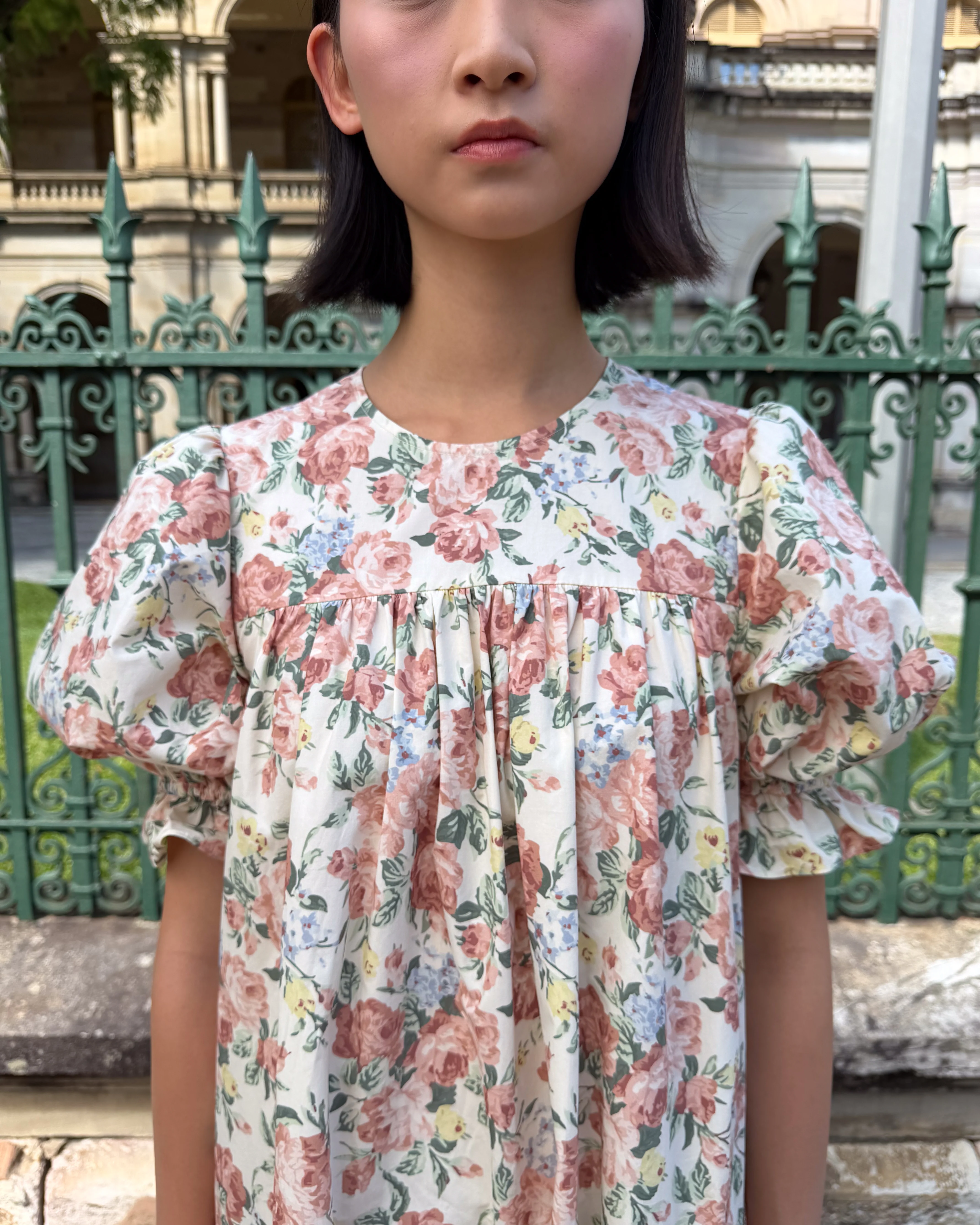 Babydoll Maxi Dress - Secret Garden - Image 3