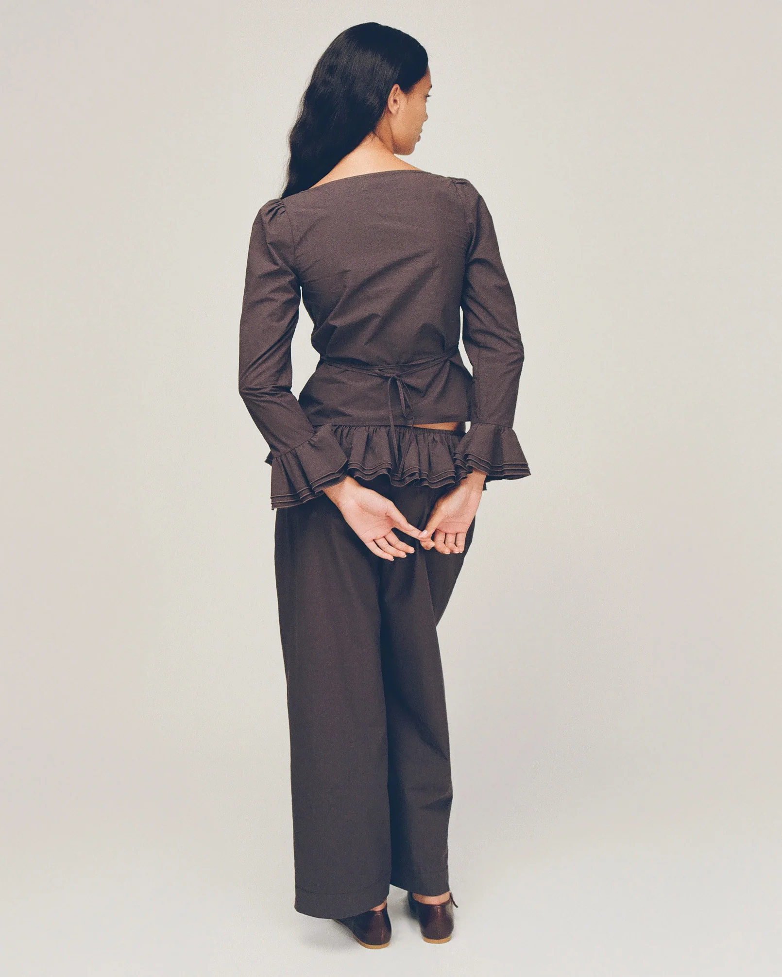 Bellcuff Blouse - Shadow - Image 6