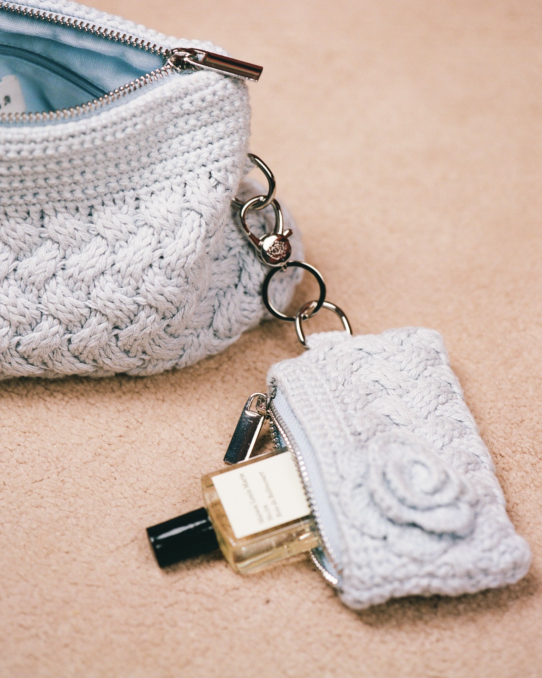 Crochet Garden Keepsake Bag - Bluewishes - Image 3