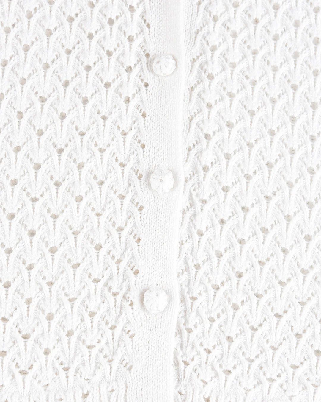 Daisychain Knit Top - White - Image 8