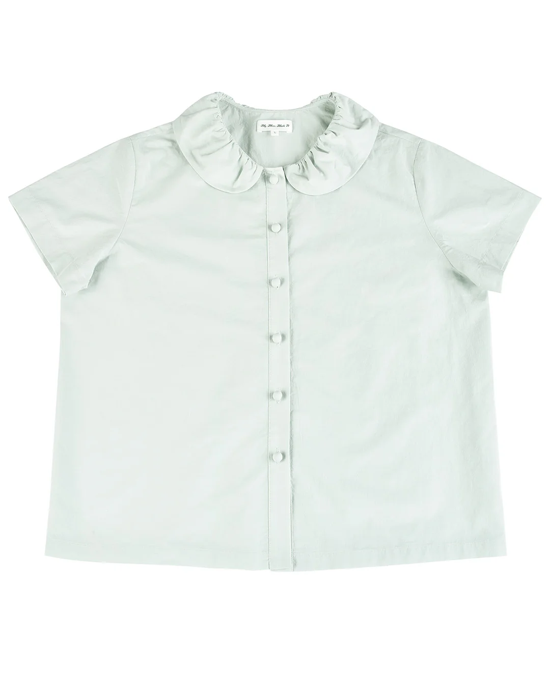 Esme Button Shirt - Mint