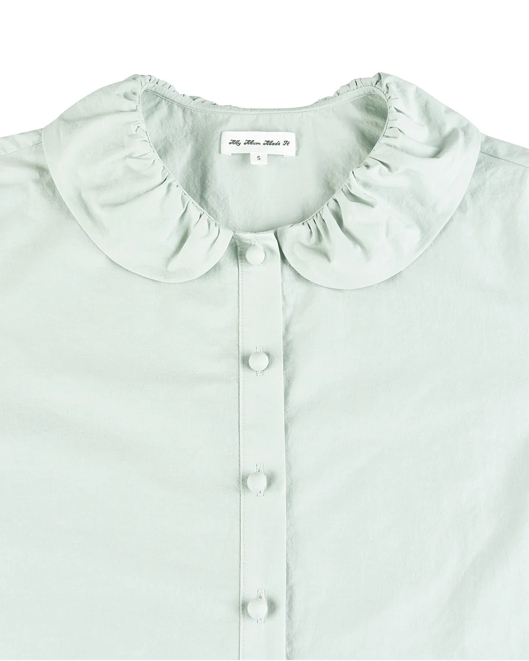 Esme Button Shirt - Mint - Image 8
