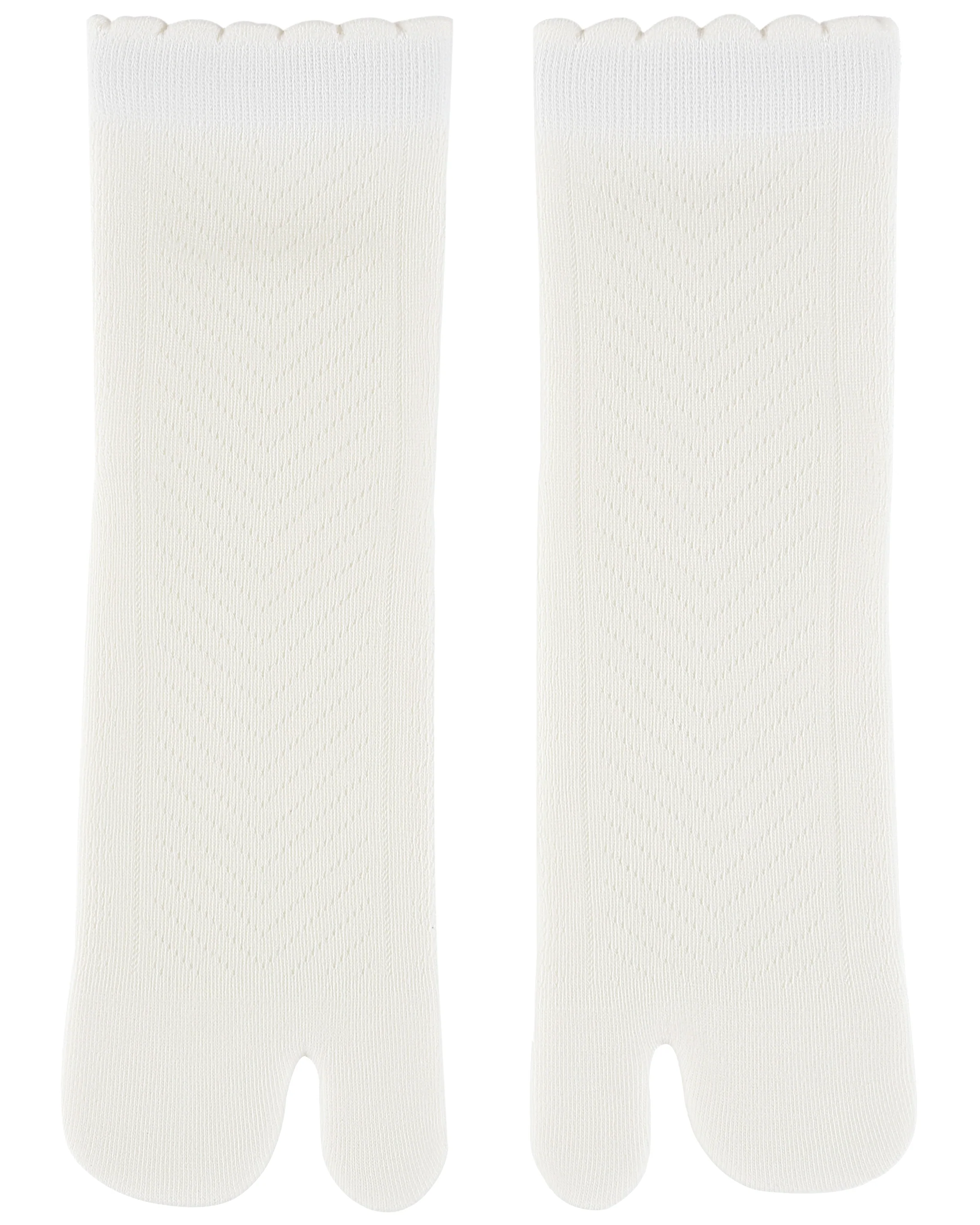 Knit Lace Ankle Tabi Socks