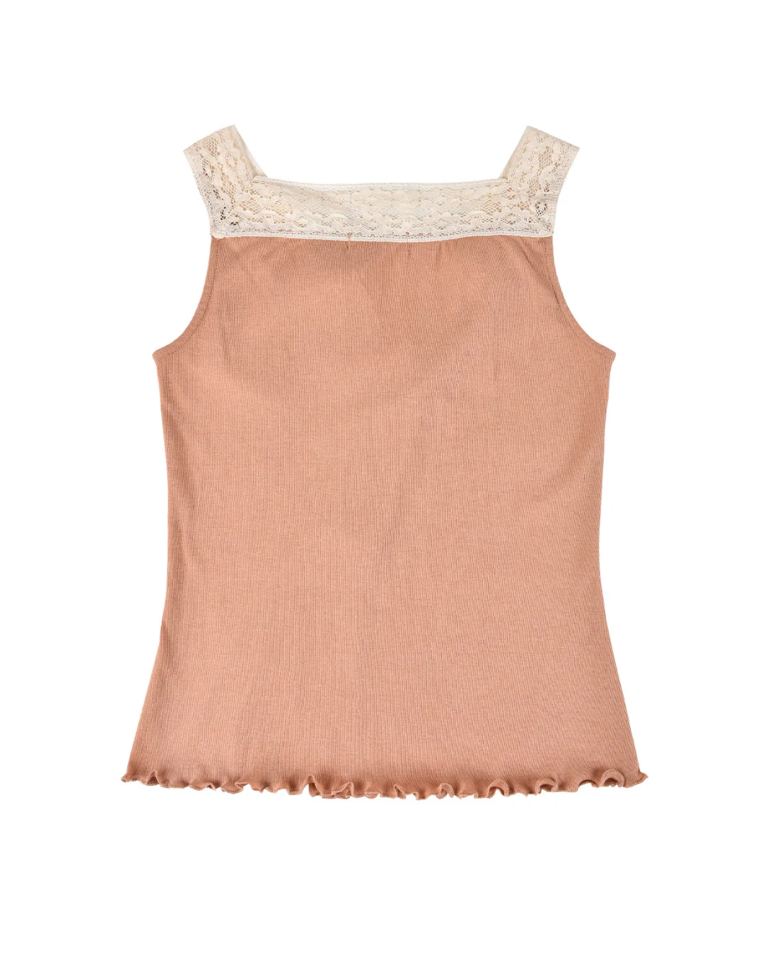 Lace Bow Tank - Rose Veil - Image 8