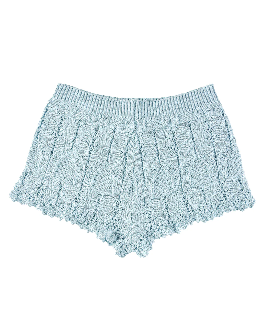 Lace Knit Shorts - Bluewishes - Image 7