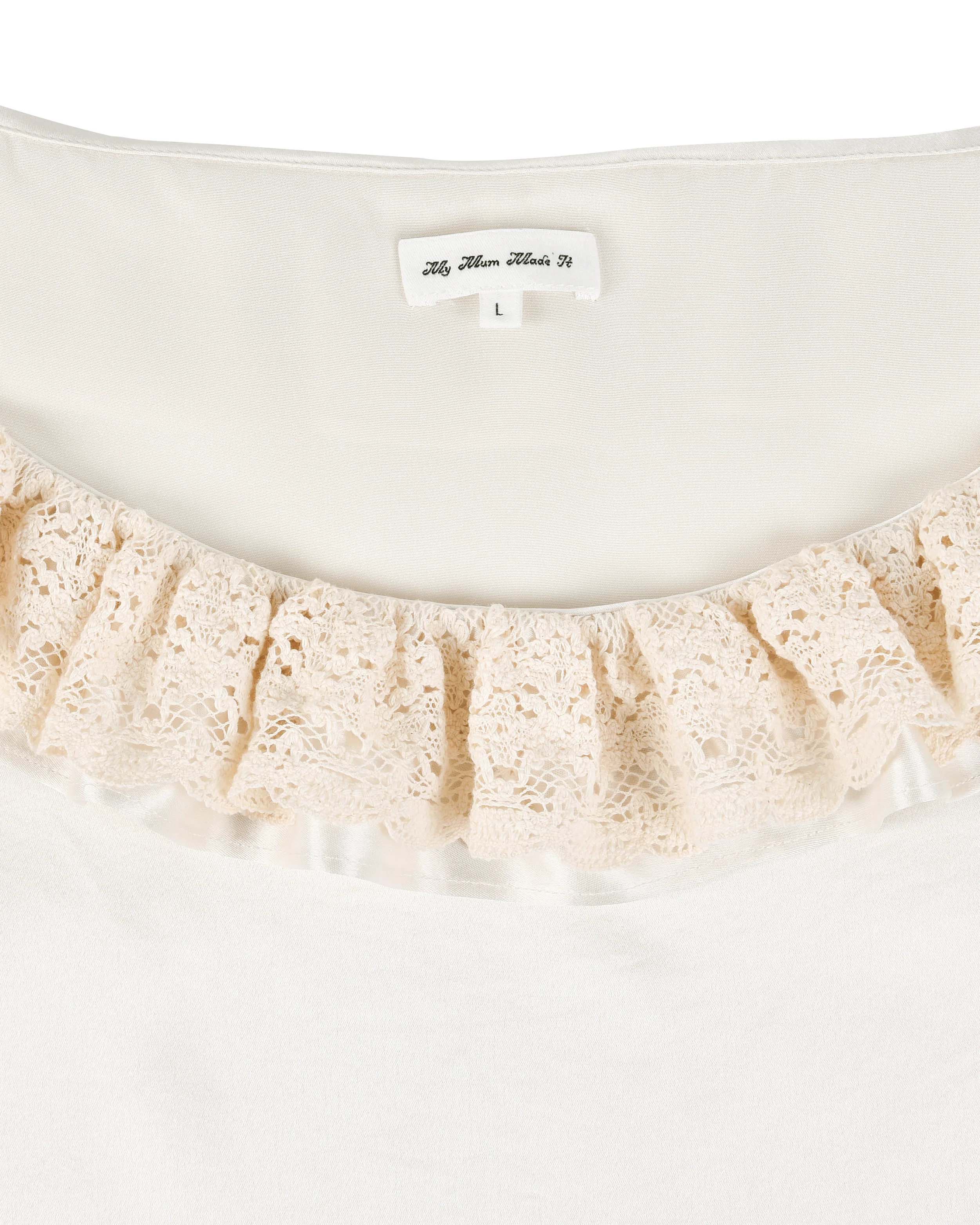 Lace Layer Soirée Dress - Frost - Image 8