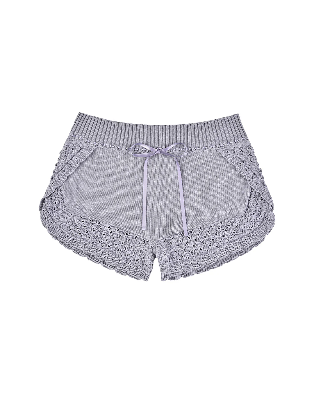Laceweave Dolphin Shorts - Wisteria