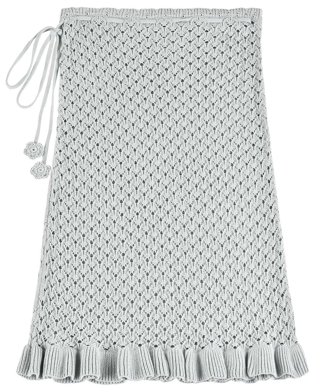 Laceweave Midi Skirt - Mint - Image 8