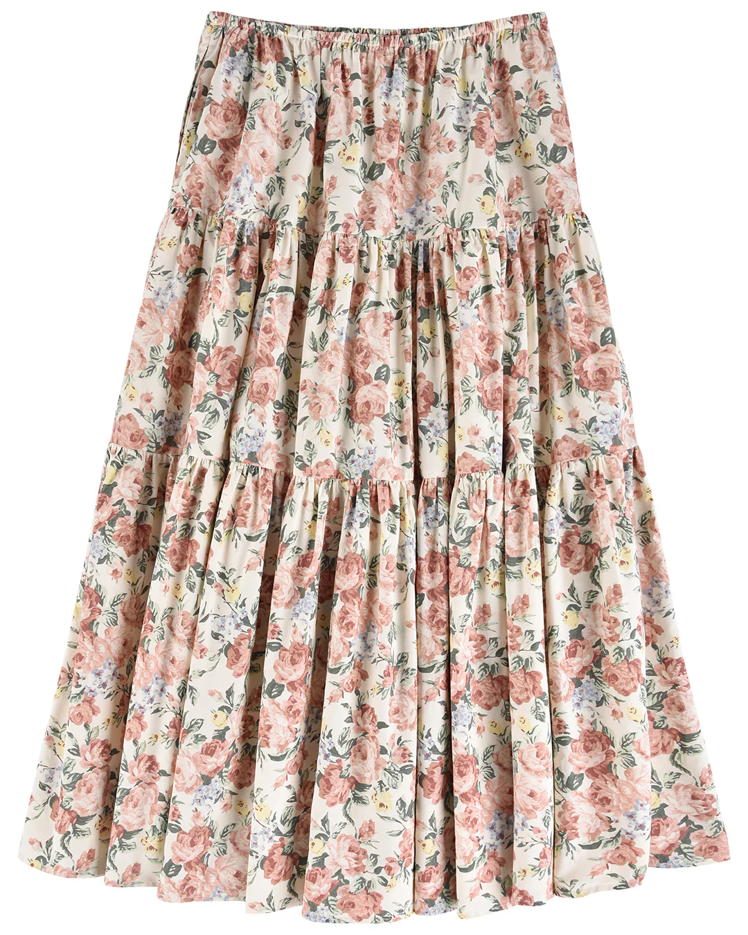 Layered Maxi Skirt - Secret Garden - Image 9