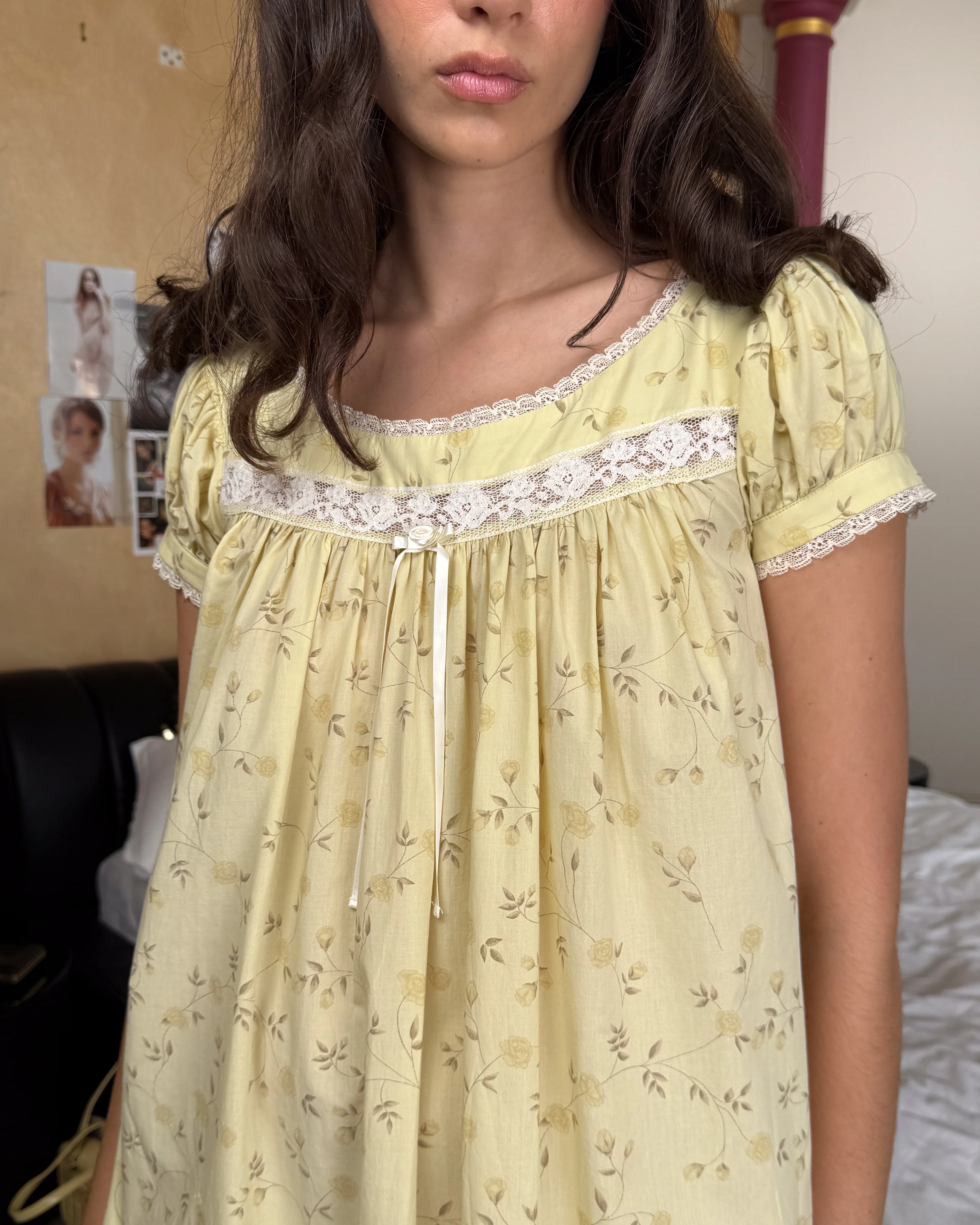 Lucienne Cotton Gown - Dream Vine - Image 3