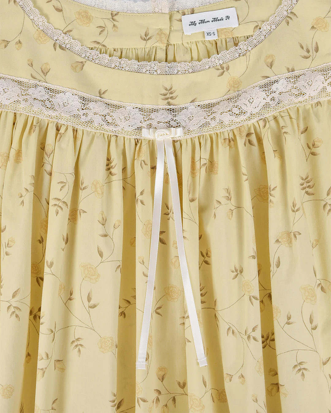 Lucienne Cotton Gown - Dream Vine - Image 6