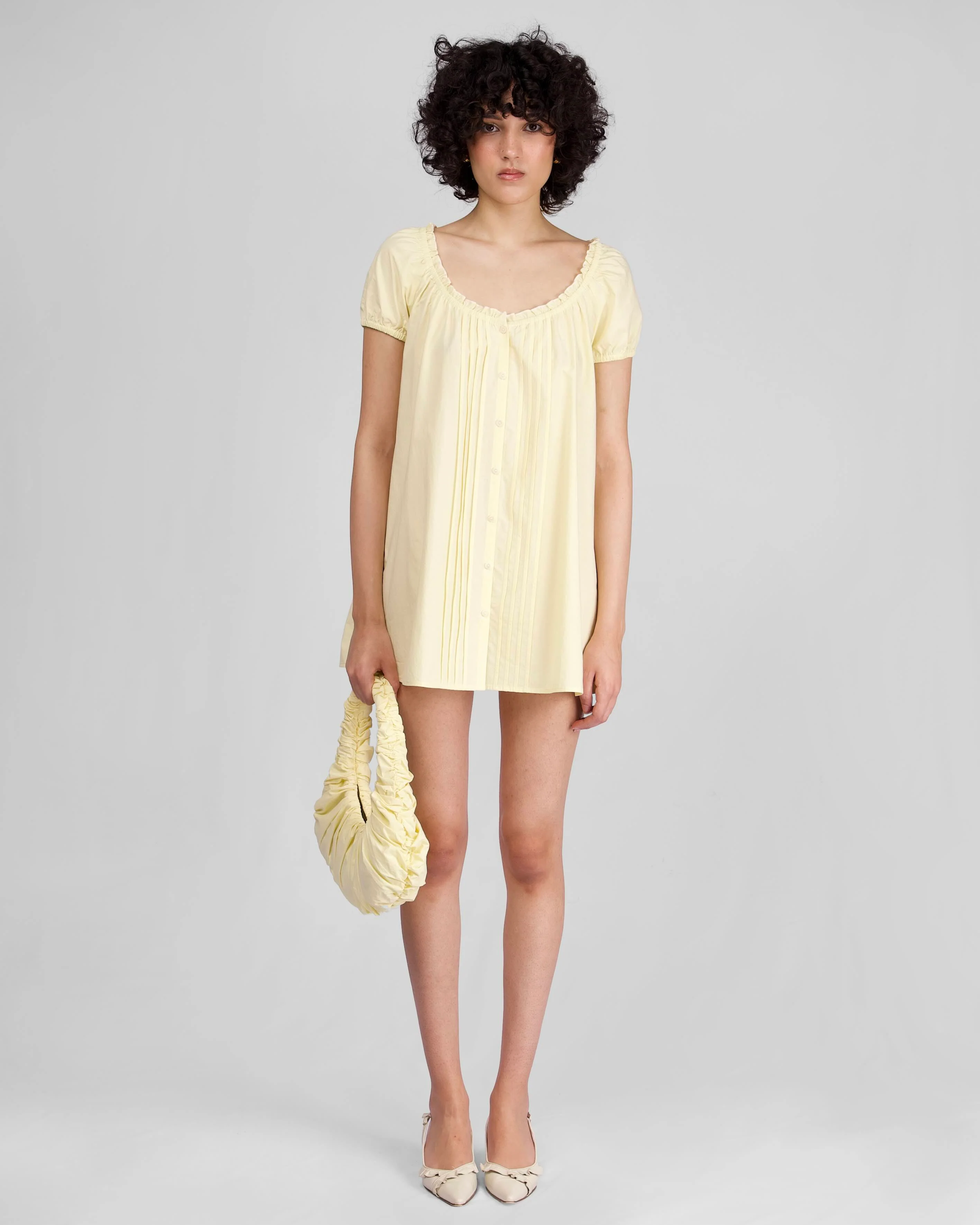 Morning Mini Dress - Citrine - Image 2
