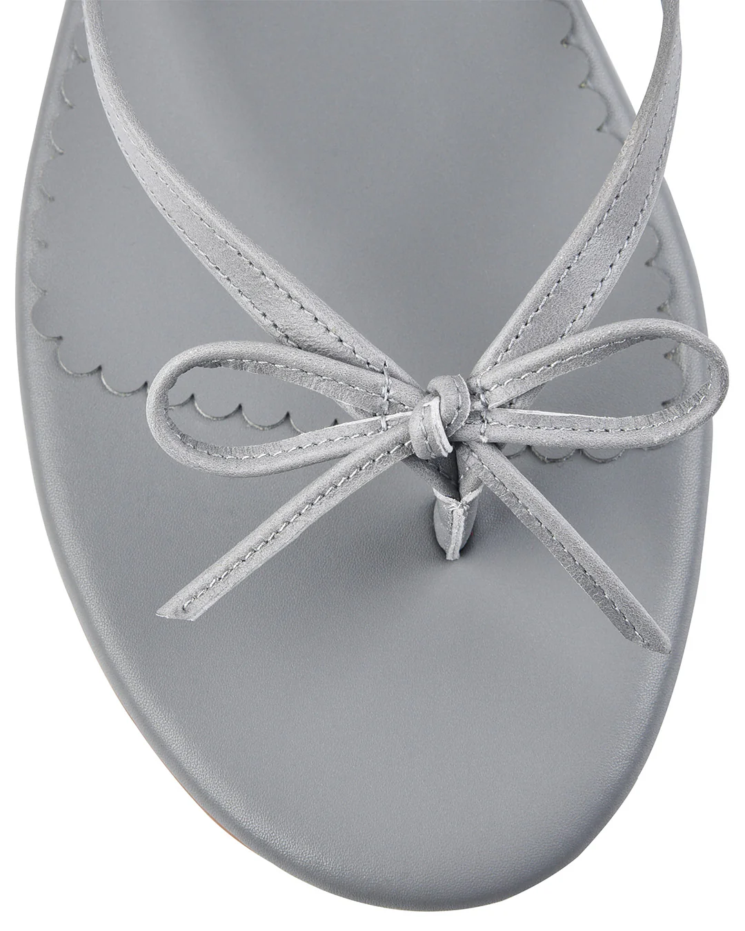 Ribbon Stitch Flip Flops - Wisteria - Image 8