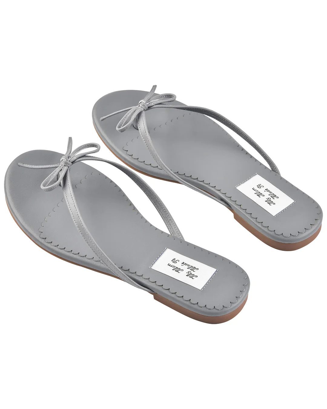 Ribbon Stitch Flip Flops - Wisteria - Image 9