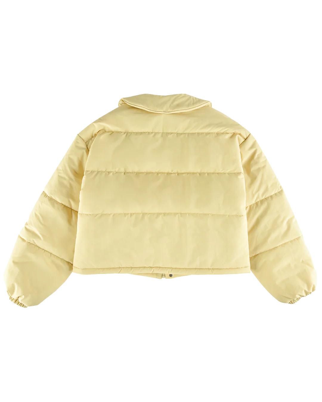 Rosette Puffer Jacket - Butternut - Image 7