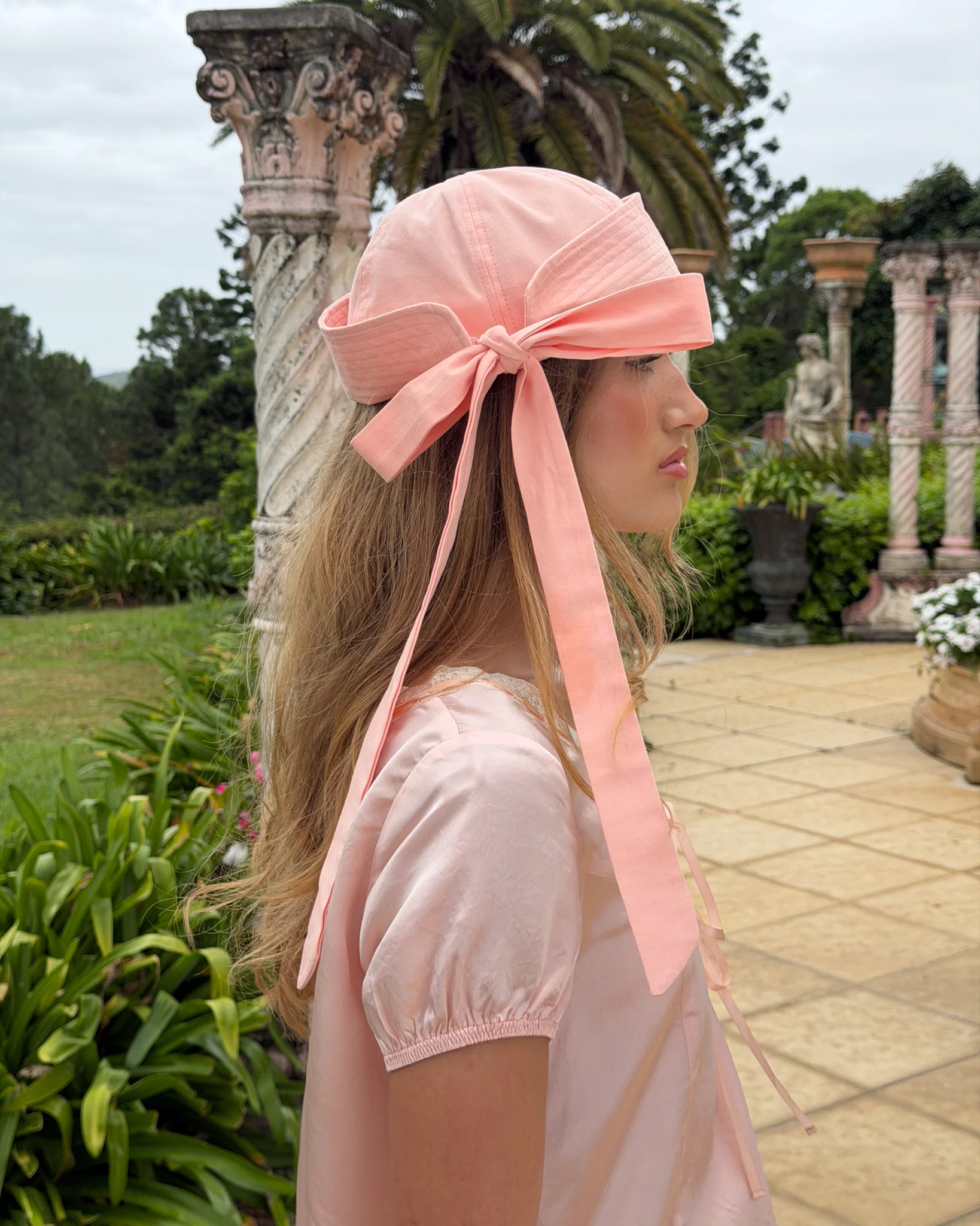 Tie Sailor Hat - Electra Blush - Image 5