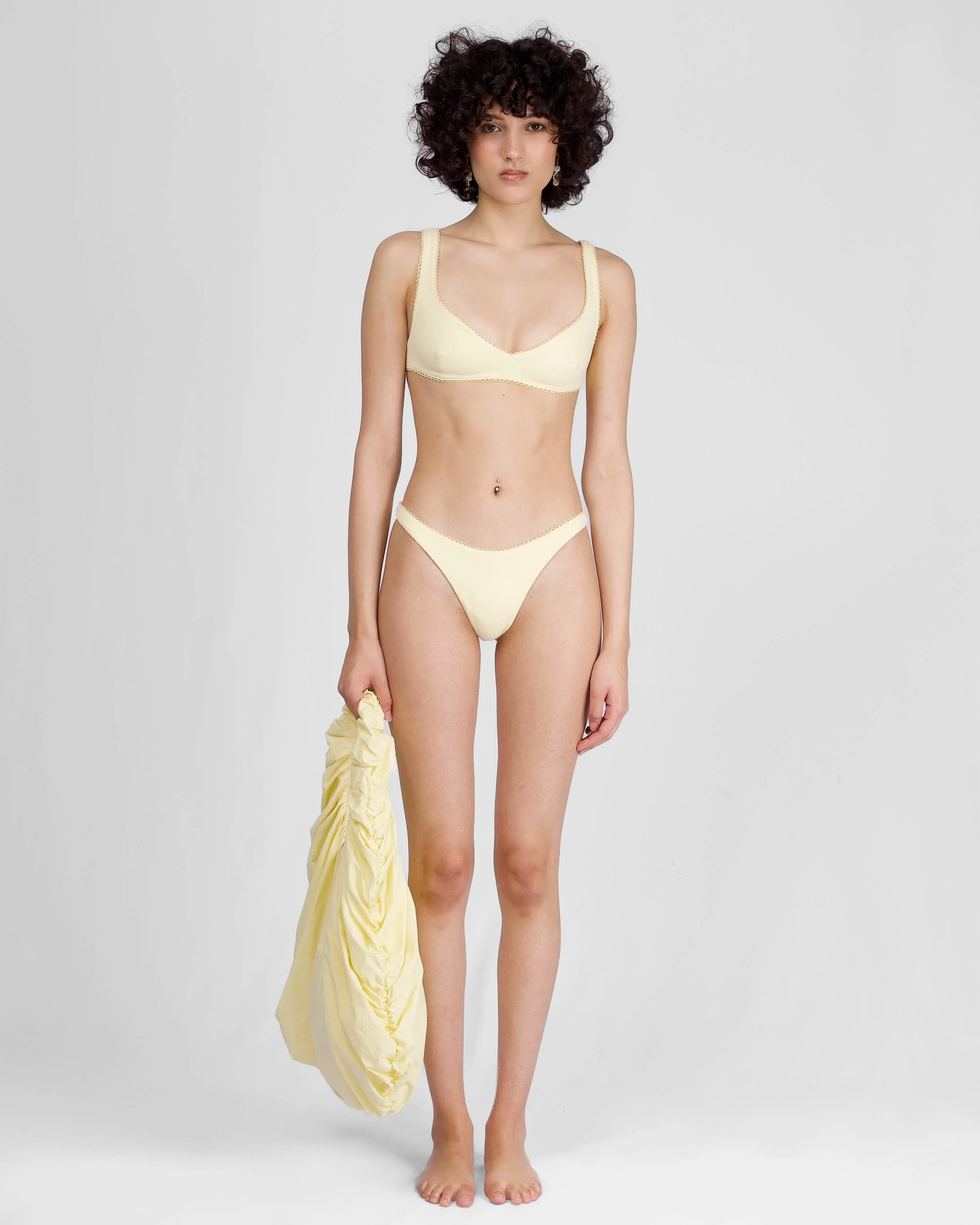 Two Sided Swim Bottoms - Pacific Stripe / Citrine - Image 7